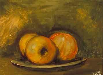 Fruit by George Eddy, Oil 